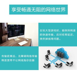 安普中訊 千兆銅芯超五類雙屏蔽網絡線電腦監控線